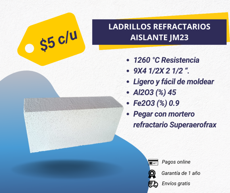 Ladrillo aislante termico JM23 - Image 2
